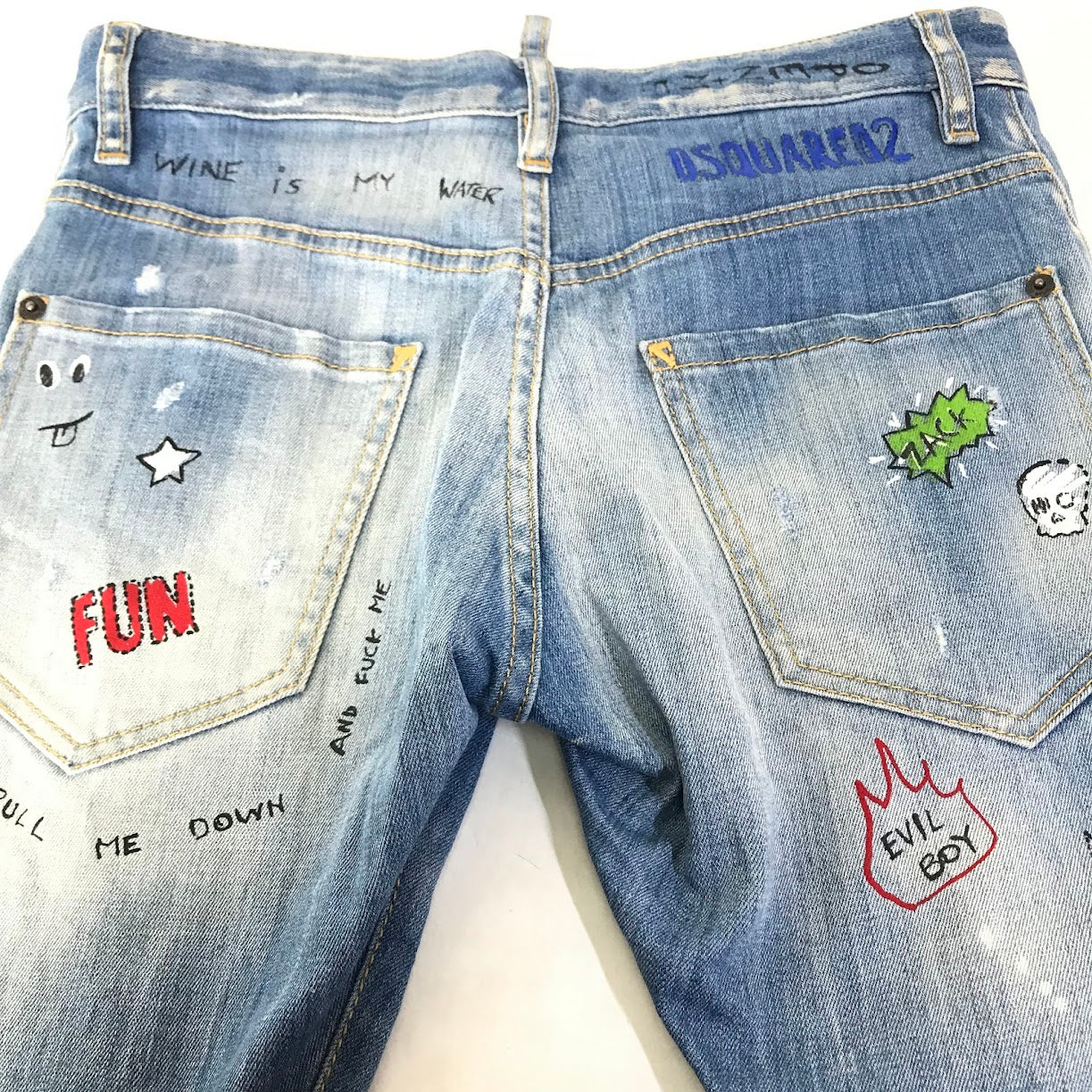 DSQUARED2 | ディースクエアード Sexy Twist Jean デニムパンツ S74LB0317 S30342 ブルー サイズ：42【倉吉店】