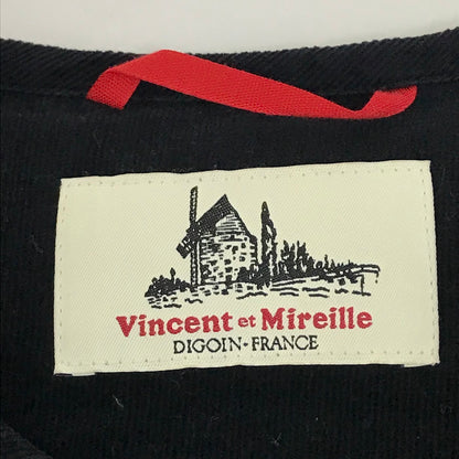 Vincent et Mireille | バンソンエミレイユ ステッチレスダウンカーディガン ダウンジャケット VM222SD26030 ブラック サイズ：40【倉吉店】