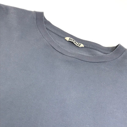 AURALEE | オーラリー LUSTER PLAITING L/S TEE 長袖Ｔシャツ A00P01GT ブルー サイズ：4【倉吉店】