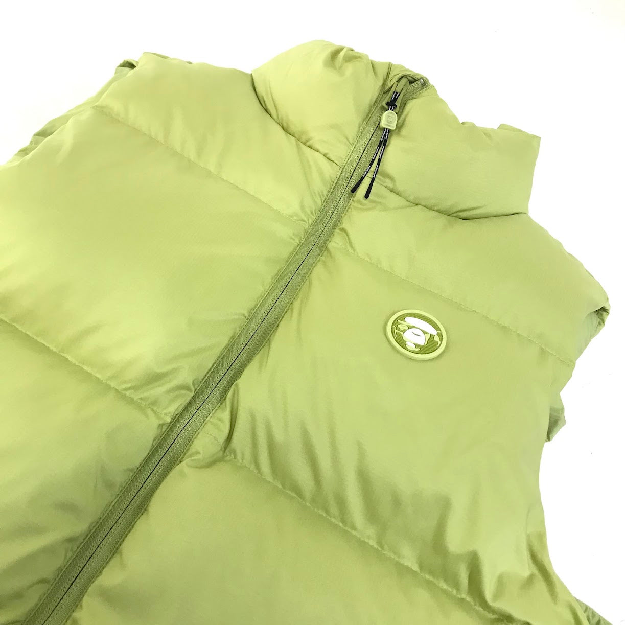 A BATHING APE | アベイシングエイプ AAPE NOW DOWN VEST ダウンベスト AAPDNM7721XXP グリーン サイズ：S【倉吉店】