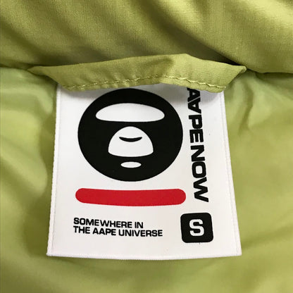 A BATHING APE | アベイシングエイプ AAPE NOW DOWN VEST ダウンベスト AAPDNM7721XXP グリーン サイズ：S【倉吉店】