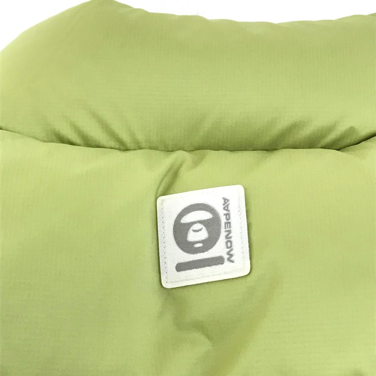 A BATHING APE | アベイシングエイプ AAPE NOW DOWN VEST ダウンベスト AAPDNM7721XXP グリーン サイズ：S【倉吉店】