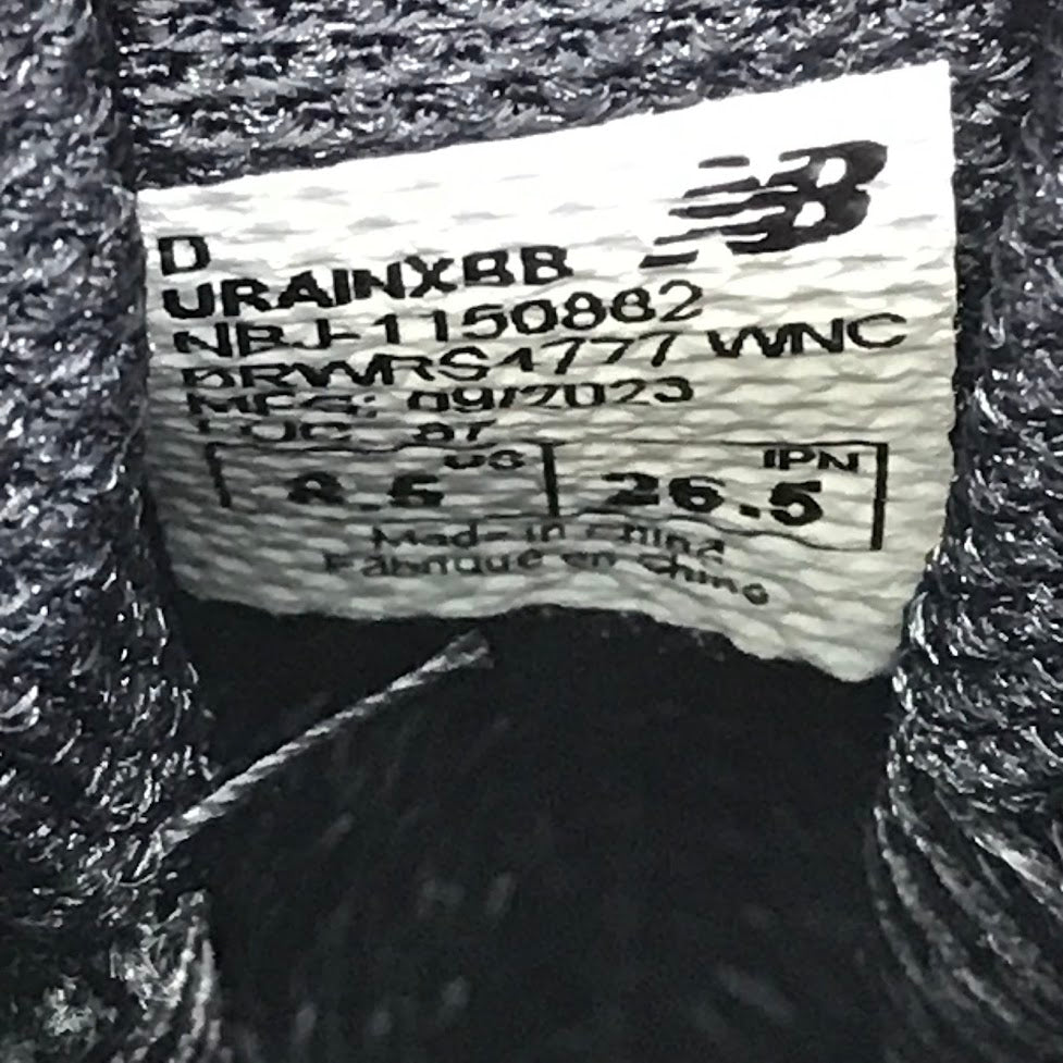 NEW BALANCE | ニューバランス GORE-TEX トレッキングシューズ ブーツ NBJ-1150882 ブラック 26.5cm【倉吉店】