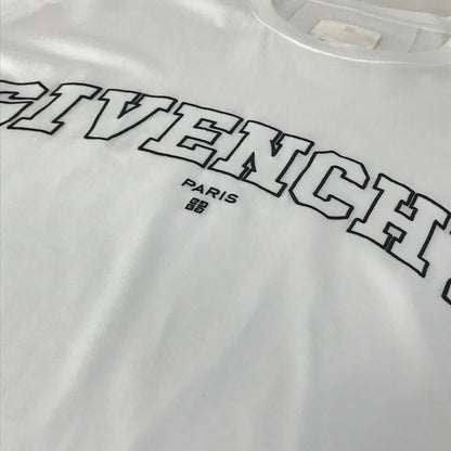 GIVENCHY | ジバンシィ カレッジロゴ 半袖Ｔシャツ BM71CW3Y6B ホワイト サイズ：M【倉吉店】