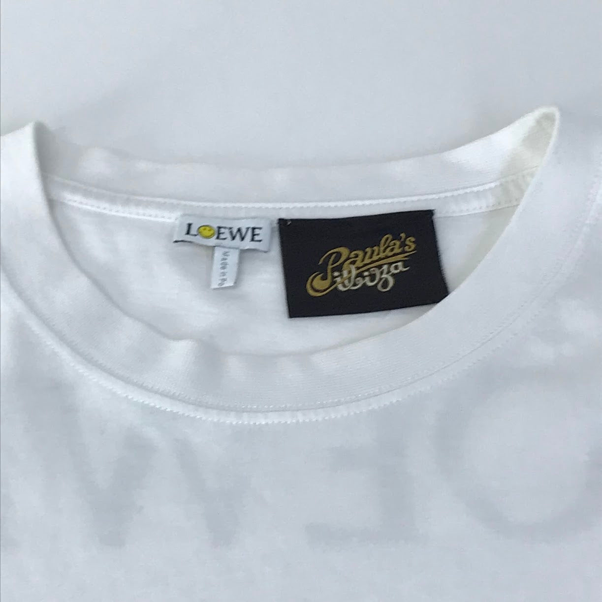 LOEWE | ロエベ SMILY WORLD PAULAS IBIZA 半袖Ｔシャツ H616341J01 ホワイト サイズ：M【倉吉店】