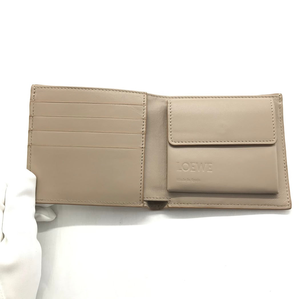 LOEWE | ロエベ バイフォールド コインウォレット 二つ折り財布 C660501X01 サンド【倉吉店】