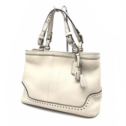 COACH | コーチ ハンプトンズ ハンドバッグ 5055 ホワイト【倉吉店】