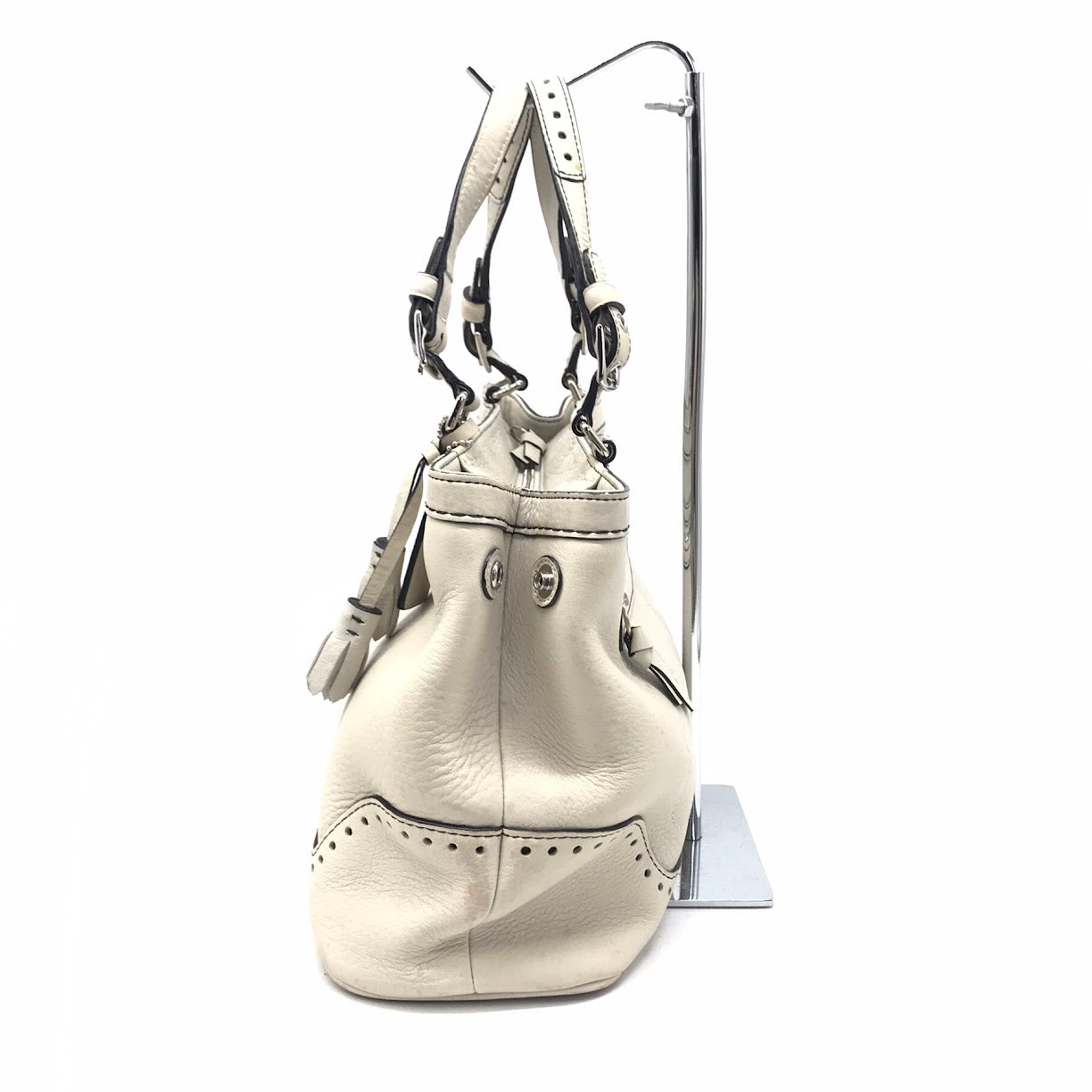 COACH | コーチ ハンプトンズ ハンドバッグ 5055 ホワイト【倉吉店】