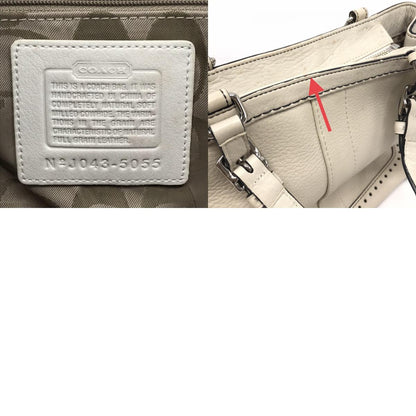COACH | コーチ ハンプトンズ ハンドバッグ 5055 ホワイト【倉吉店】
