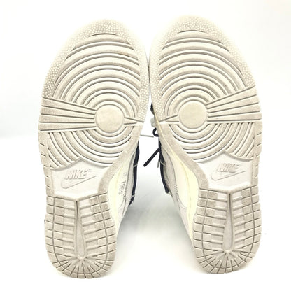 NIKE | ナイキ ×OFF-WHITE (オフホワイト) DUNK LOW スニーカー DJ0950-115 セイル/ニュートラルグレー-グリッドアイアン 27cm【倉吉店】
