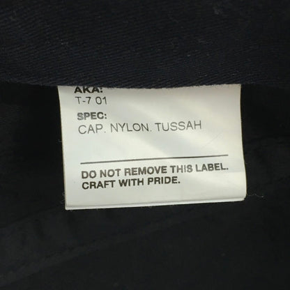 W)TAPS | ダブルタップス CAP.NYLON.TUSSAH キャップ 191HCDT-HT03 ブラック【倉吉店】