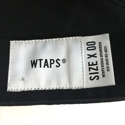W)TAPS | ダブルタップス CAP.NYLON.TUSSAH キャップ 191HCDT-HT03 ブラック【倉吉店】