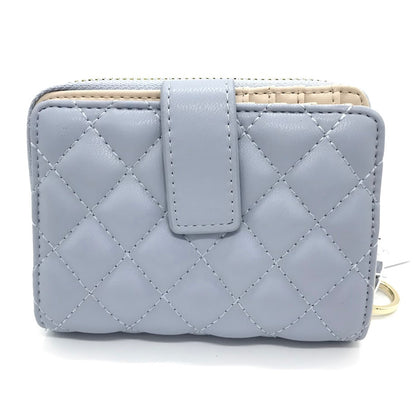 JILL BY JILL STUART | ジルバイジルスチュアート クロスJキルトウォレット 二つ折り財布 125-5187022 ブルー【倉吉店】