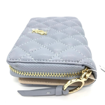 JILL BY JILL STUART | ジルバイジルスチュアート クロスJキルトウォレット 二つ折り財布 125-5187022 ブルー【倉吉店】