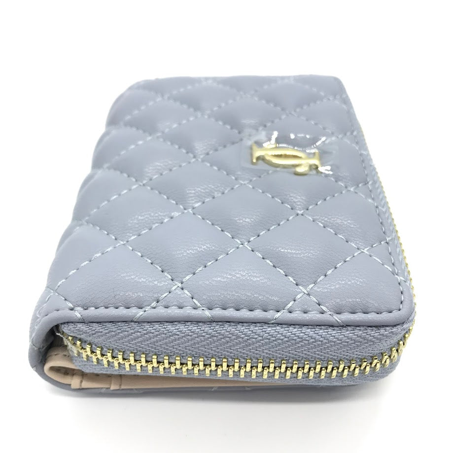 JILL BY JILL STUART | ジルバイジルスチュアート クロスJキルトウォレット 二つ折り財布 125-5187022 ブルー【倉吉店】