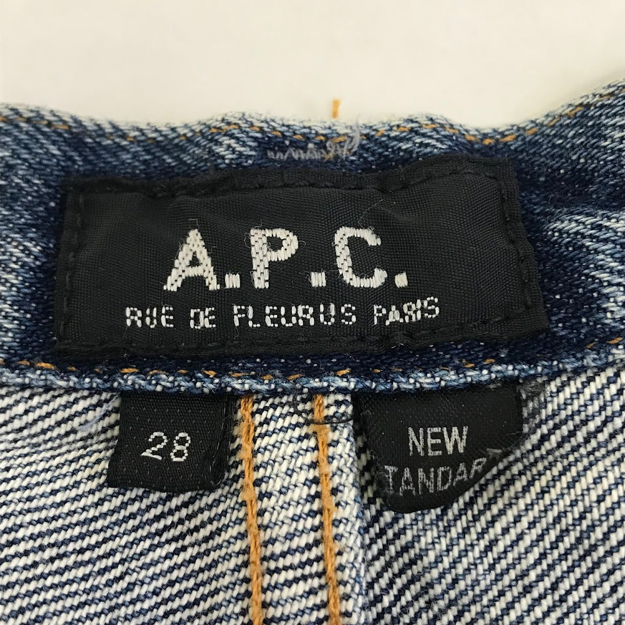 A.P.C | アーペーセー NEW STANDARD セルビッチデニムパンツ デニムパンツ ブルー サイズ：28【倉吉店】