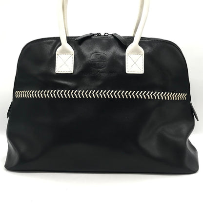ReZARD | リザード ×パワプロ Leather Shoulder Bag ボストンバッグ ブラック【倉吉店】