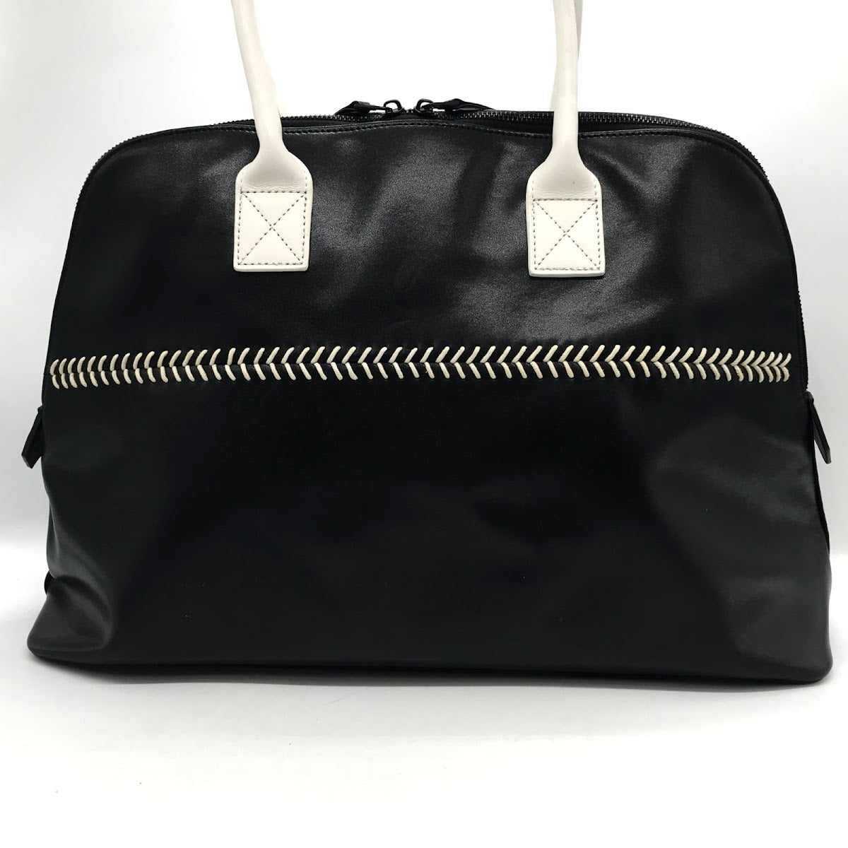 ReZARD | リザード ×パワプロ Leather Shoulder Bag ボストンバッグ ブラック【倉吉店】
