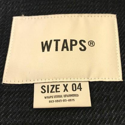 W)TAPS | ダブルタップス CRUMB / LS / POLY. TWEED. TEXTILE 長袖シャツ 252WVDT-SHM03 ネイビー サイズ：4【倉吉店】