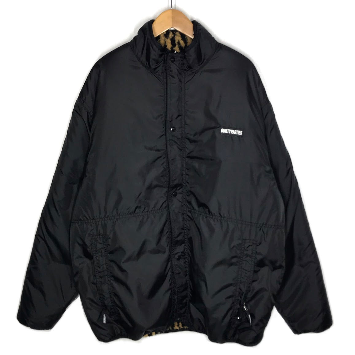 WACKOMARIA | ワコマリア 22FW REVERSIBLE BOA FLEECE JACKET リバーシブルボアジャケット その他アウター 22FW-WMO-OD03 ブラック×レオパード サイズ：XL【倉吉店】