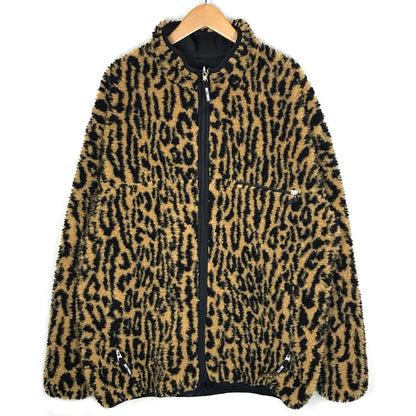 WACKOMARIA | ワコマリア 22FW REVERSIBLE BOA FLEECE JACKET リバーシブルボアジャケット その他アウター 22FW-WMO-OD03 ブラック×レオパード サイズ：XL【倉吉店】