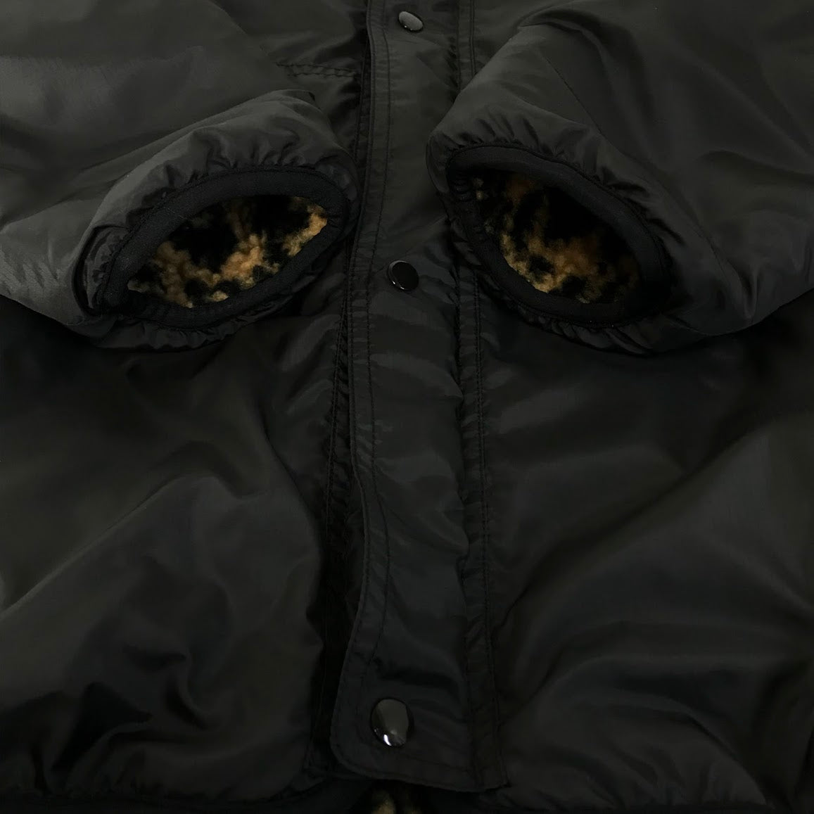 WACKOMARIA | ワコマリア 22FW REVERSIBLE BOA FLEECE JACKET リバーシブルボアジャケット その他アウター 22FW-WMO-OD03 ブラック×レオパード サイズ：XL【倉吉店】