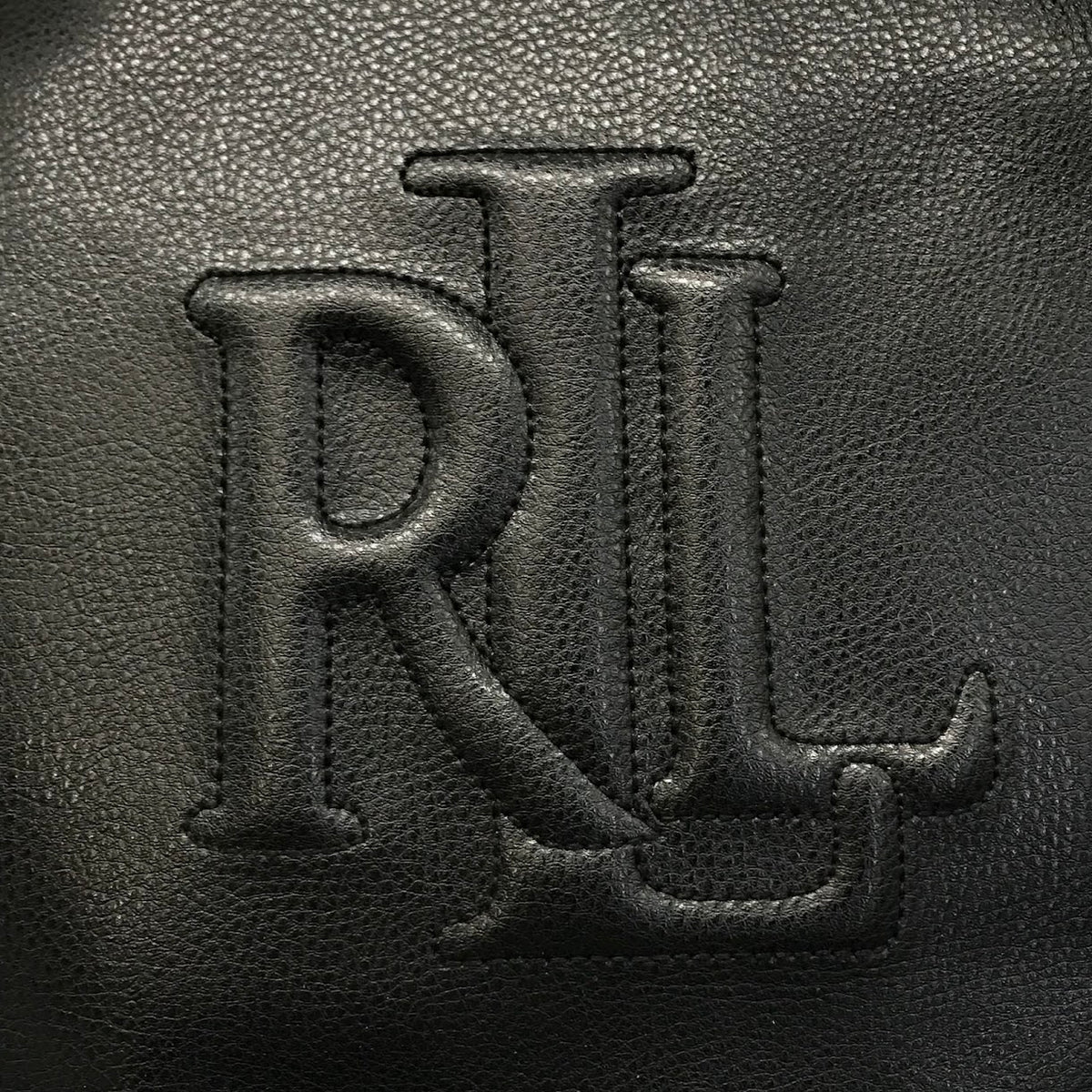 RALPH LAUREN | ラルフローレン チェーンレザートートバッグ トートバッグ ブラック【倉吉店】