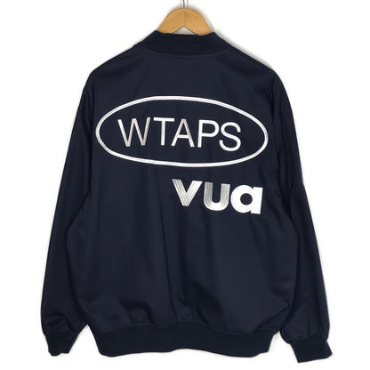 W)TAPS | ダブルタップス 24SS TEAM / JACKET / CTPL. TWILL. PRTC. リバーシブル ブルゾン 241WVDT-JKM01 ネイビー×総柄 サイズ：3【倉吉店】