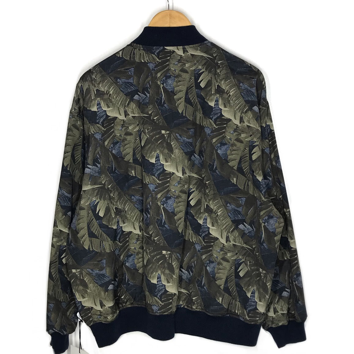 W)TAPS | ダブルタップス 24SS TEAM / JACKET / CTPL. TWILL. PRTC. リバーシブル ブルゾン 241WVDT-JKM01 ネイビー×総柄 サイズ：3【倉吉店】