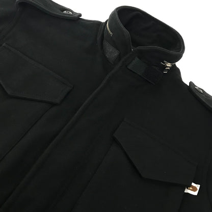 A BATHING APE | アベイシングエイプ M65フィールドジャケット ミリタリージャケット ミリタリージャケット ブラック サイズ：M【倉吉店】
