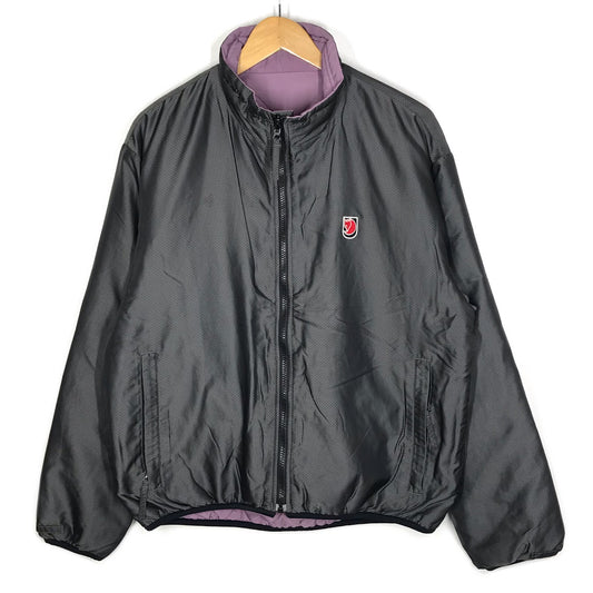 FJALLRAVEN | フェールラーベン リバーシブル中綿ジャケット 中綿ジャケット チャコールグレー×パープル サイズ：L【倉吉店】