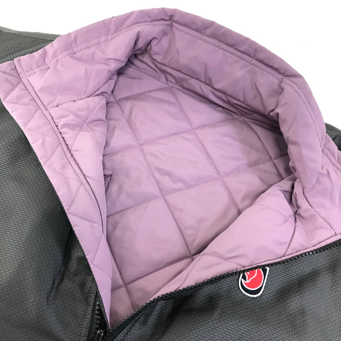 FJALLRAVEN | フェールラーベン リバーシブル中綿ジャケット 中綿ジャケット チャコールグレー×パープル サイズ：L【倉吉店】