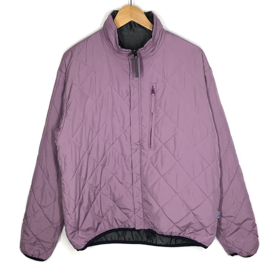 FJALLRAVEN | フェールラーベン リバーシブル中綿ジャケット 中綿ジャケット チャコールグレー×パープル サイズ：L【倉吉店】