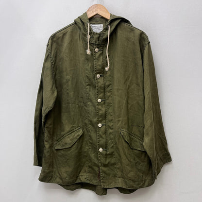 PORTER CLASSIC | ポータークラシック handwork linen hoodie パーカー カーキ サイズ：S【加古川店】