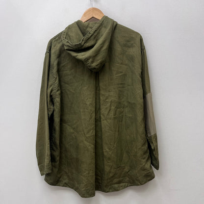 PORTER CLASSIC | ポータークラシック handwork linen hoodie パーカー カーキ サイズ：S【加古川店】