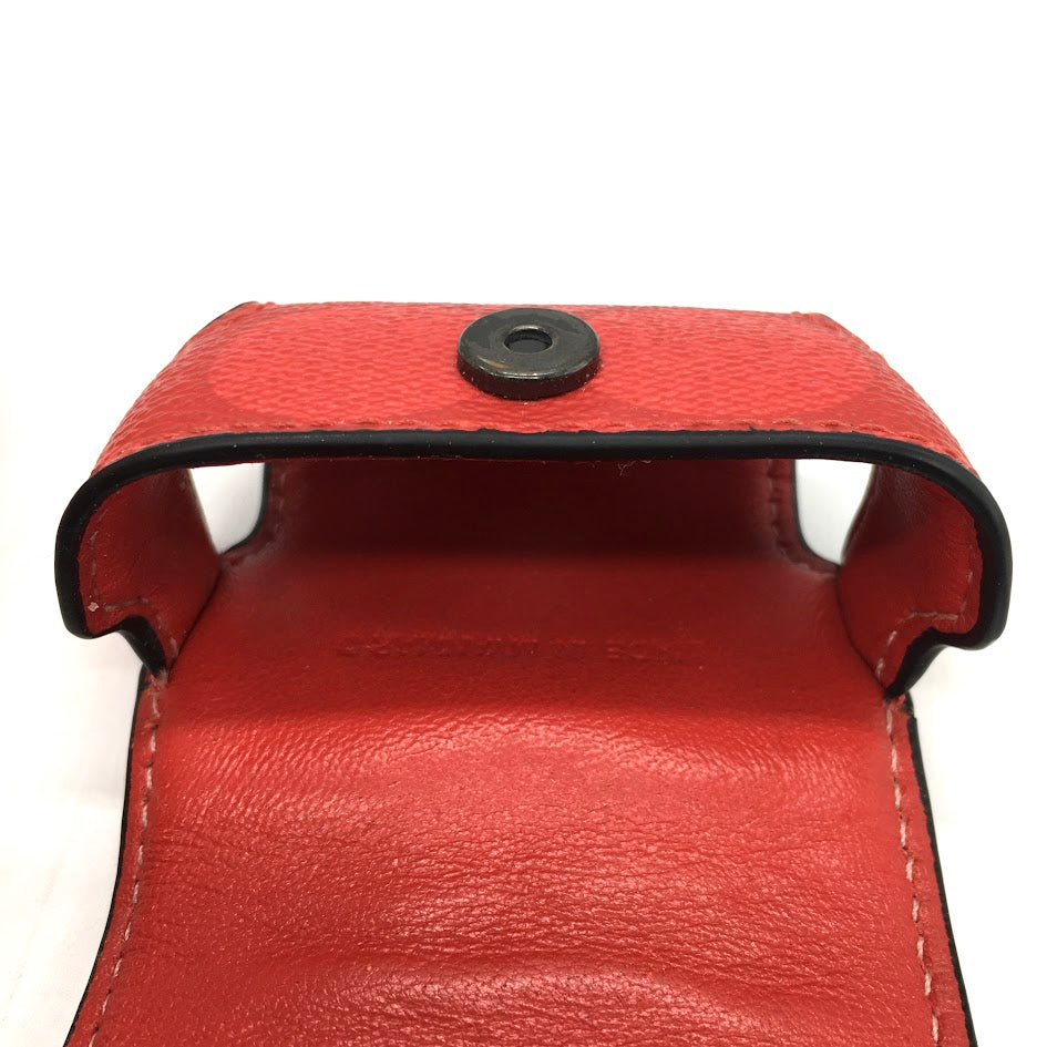 COACH | コーチ シグネチャー AirPodケース ポーチ レッド【倉吉店】