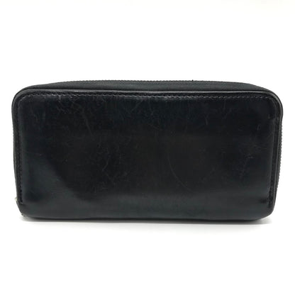Whitehouse Cox | ホワイトハウスコックス レザー ラウンドファスナー長財布 長財布 ブラック【倉吉店】