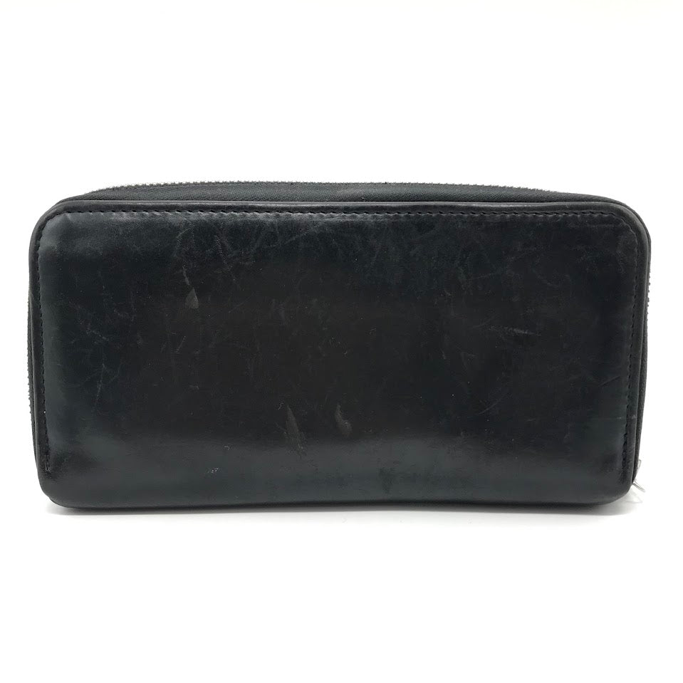 Whitehouse Cox | ホワイトハウスコックス レザー ラウンドファスナー長財布 長財布 ブラック【倉吉店】