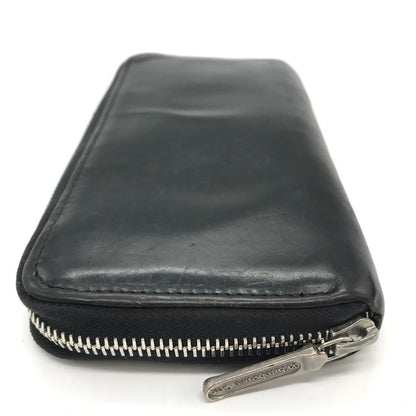 Whitehouse Cox | ホワイトハウスコックス レザー ラウンドファスナー長財布 長財布 ブラック【倉吉店】