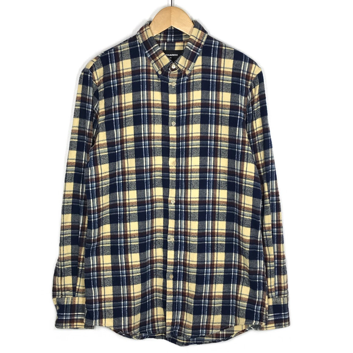 DSQUARED2 | ディースクエアード チェック柄 長袖シャツ S74DM0175 S48930 サイズ：46【倉吉店】