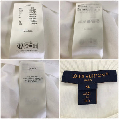 LOUIS VUITTON | ルイ・ヴィトン ノーティカルLV 半袖Ｔシャツ RW242WW ホワイト サイズ：XL【倉吉店】