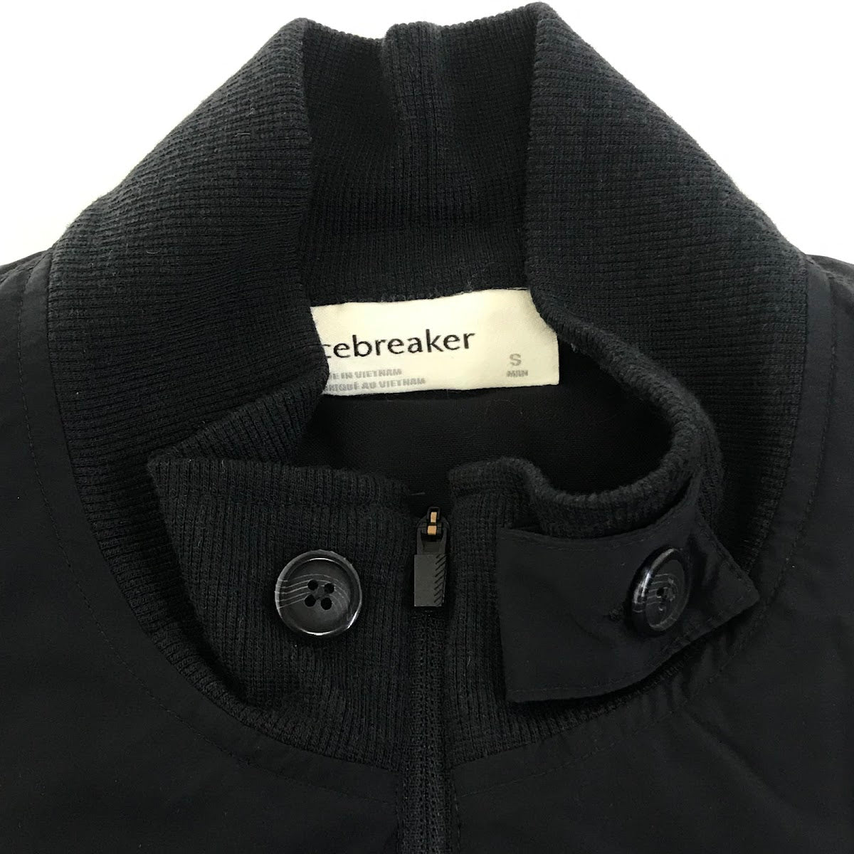 icebreaker | アイスブレーカー MERINOLOFT SHELLL BLOUSON 中綿ジャケット IY82001 ブラック サイズ：S【倉吉店】