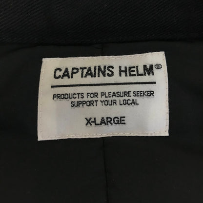 CAPTAINS HELM | キャプテンズヘルム SEVEN A WEEK FISHTAIL MIL JKT ミリタリージャケット ブラック サイズ：XL【倉吉店】