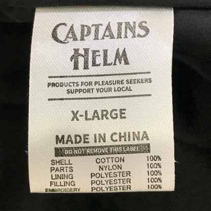 CAPTAINS HELM | キャプテンズヘルム SEVEN A WEEK FISHTAIL MIL JKT ミリタリージャケット ブラック サイズ：XL【倉吉店】