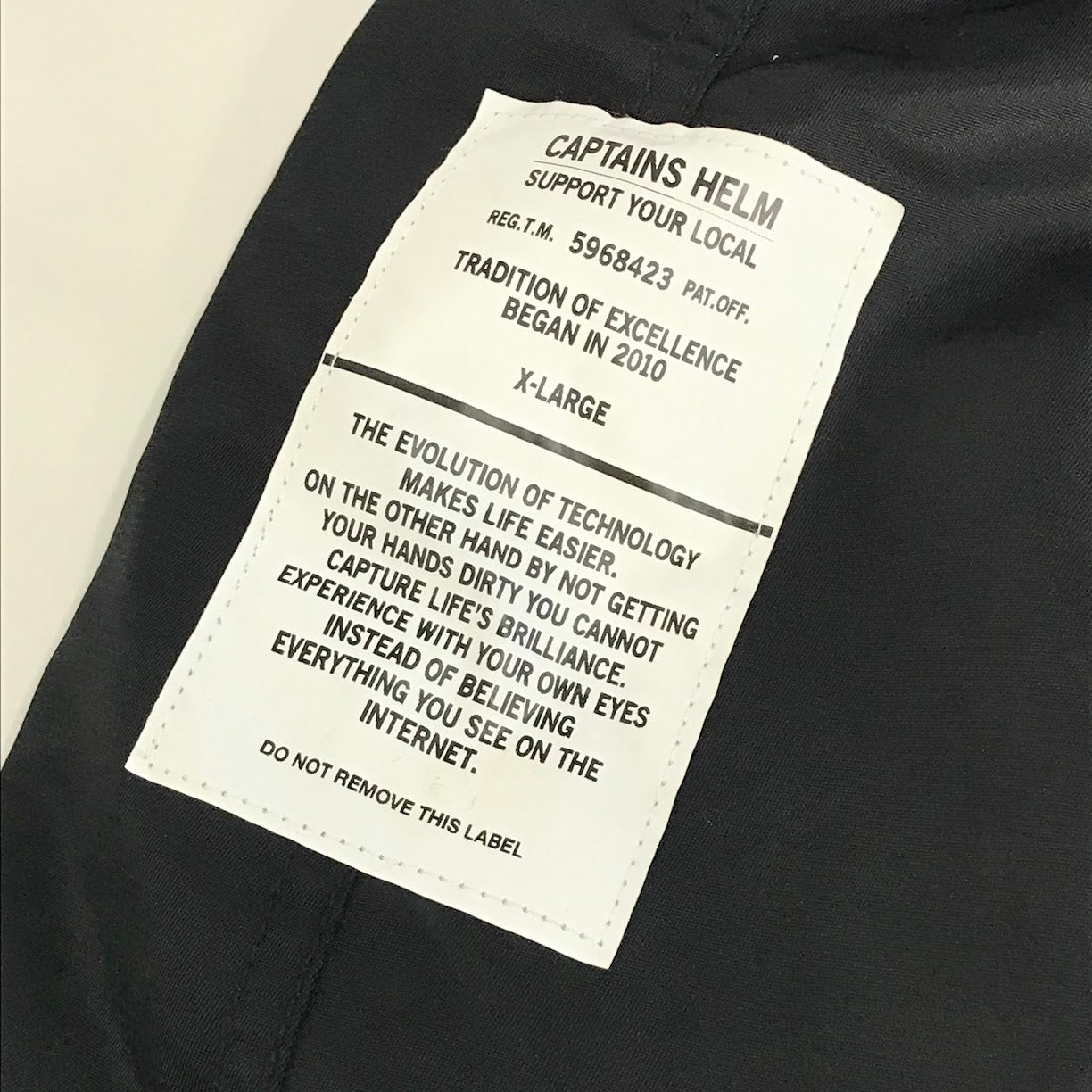 CAPTAINS HELM | キャプテンズヘルム SEVEN A WEEK FISHTAIL MIL JKT ミリタリージャケット ブラック サイズ：XL【倉吉店】