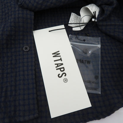 W)TAPS | ダブルタップス 26aw 長袖シャツ 262TQDT-SHM05 ネイビー サイズ：3【瀬戸大橋店】