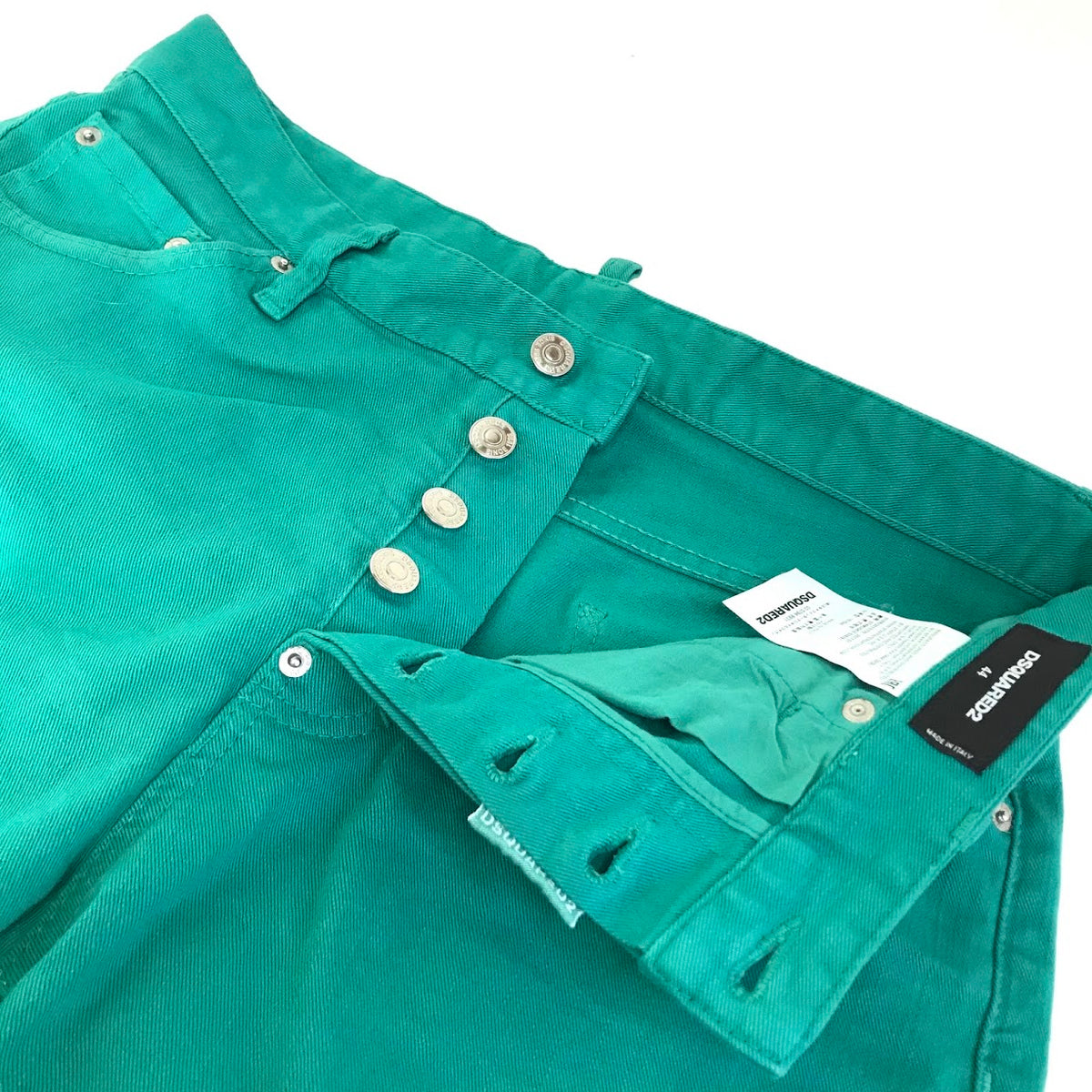 DSQUARED2 | ディースクエアード ハーフパンツ ショートパンツ S74MU0435 S39781 グリーン サイズ：44【倉吉店】