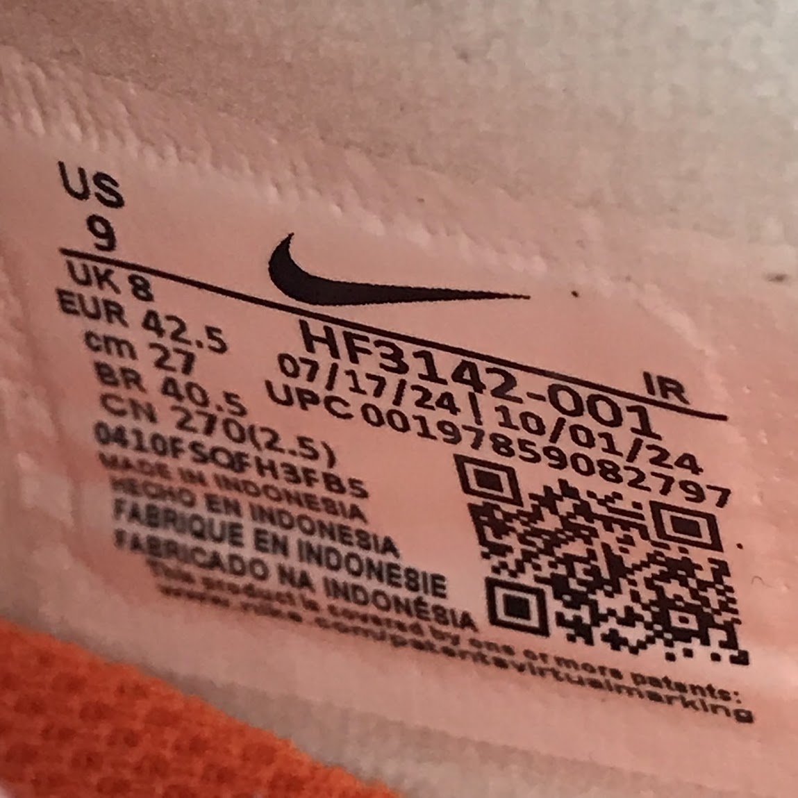 NIKE | ナイキ CORTEZ SE SUEDE コルテッツ スニーカー HF3142-001 グレー 27cm【倉吉店】