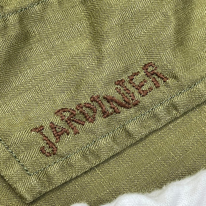 PORTER CLASSIC | ポータークラシック handwork linen hoodie パーカー カーキ サイズ：S【加古川店】