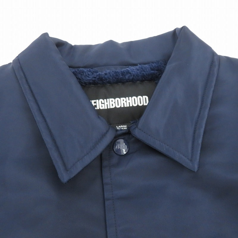 NEIGHBORHOOD | ネイバーフッド ナイロンジャケット 262TSMMN-JKM01 ネイビー サイズ：L【瀬戸大橋店】